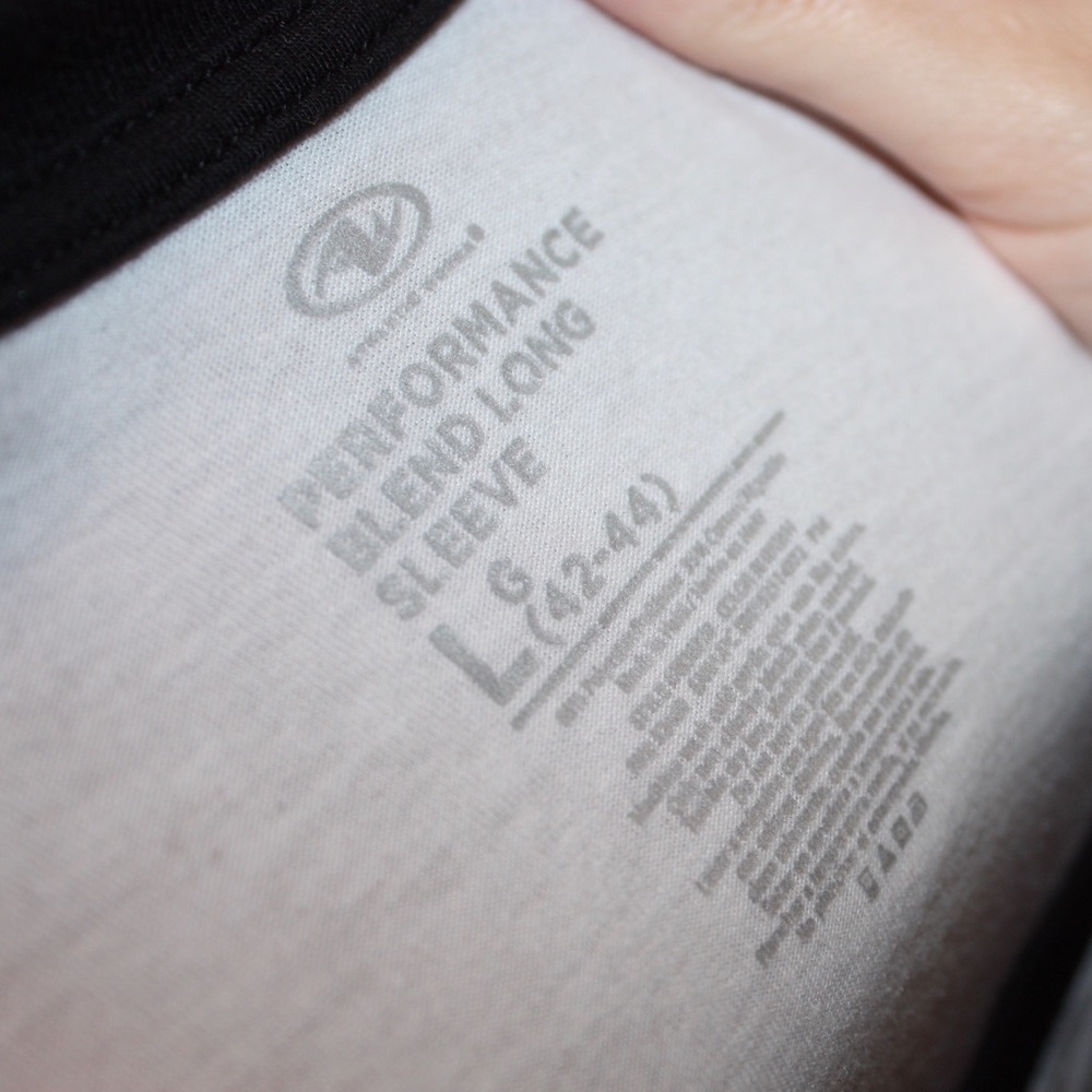 Athletic Works Performance Blend Jersey Tee - Sz L - Picture 3 of 3